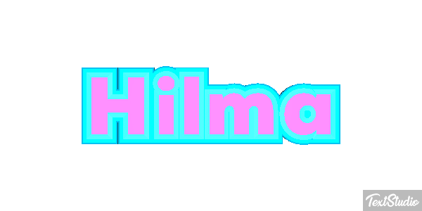 Hilma Text effect