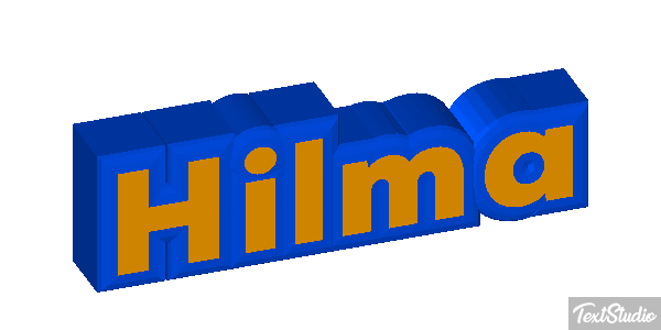 Hilma Text effect