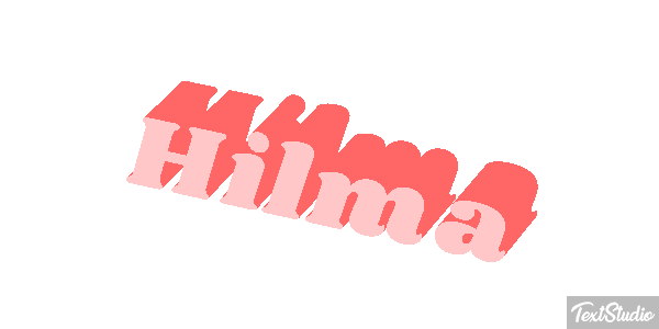 Hilma Text effect