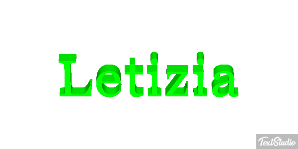 Letizia Effetto testo