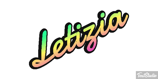 Letizia Effetto testo