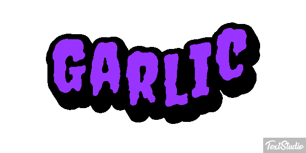 Garlic Text effect