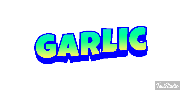 Garlic Text effect