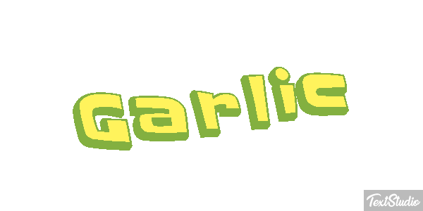 Garlic Text effect