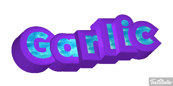 Garlic Text effect