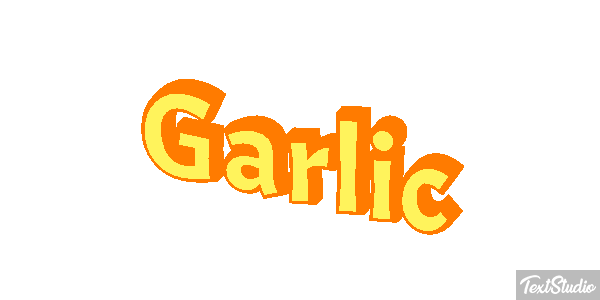 Garlic Text effect