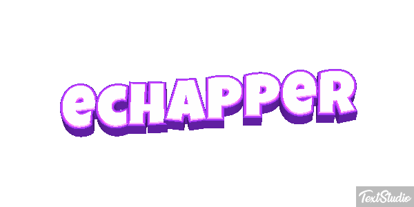 échapper テキスト効果