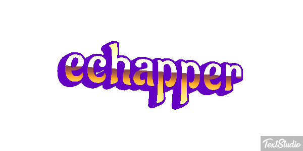 échapper テキスト効果
