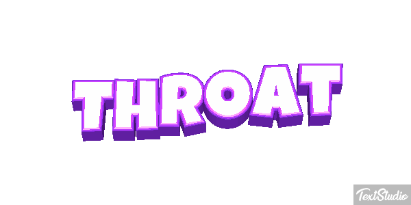 Throat Text effect