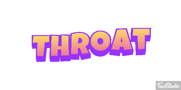 Throat Text effect