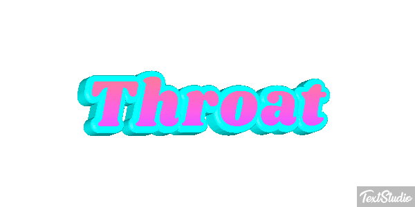 Throat Text effect