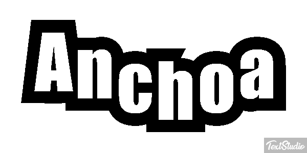 Anchoa Efecto de texto