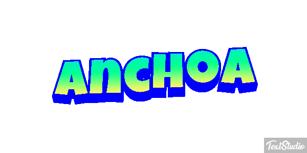Anchoa Efecto de texto