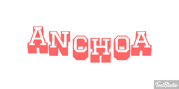Anchoa Efecto de texto