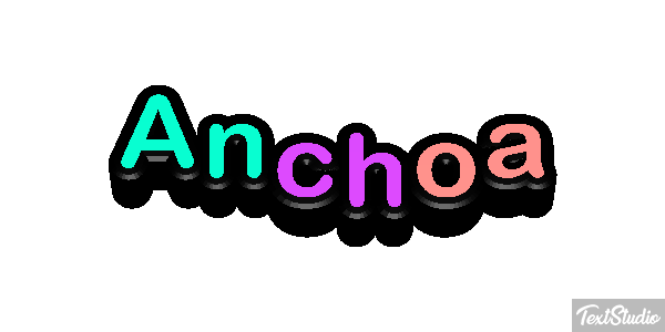 Anchoa Efecto de texto