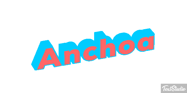 Anchoa Efecto de texto