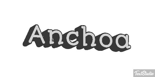 Anchoa Efecto de texto