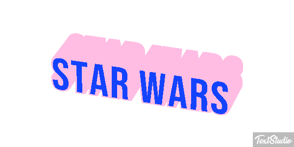 Star Wars テキスト効果