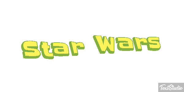 Star Wars テキスト効果