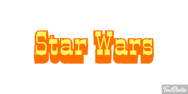 Star Wars テキスト効果