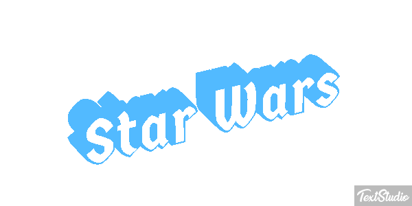 Star Wars テキスト効果