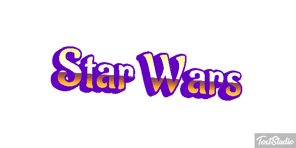 Star Wars テキスト効果