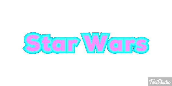 Star Wars テキスト効果