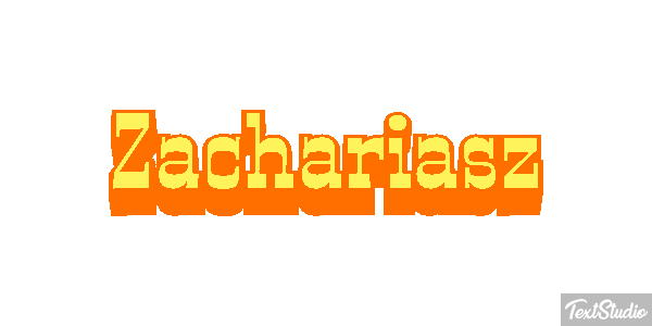Zachariasz Texteffekt