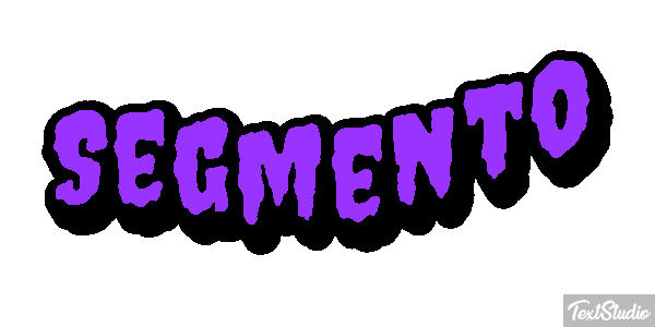 Segmento Text effect