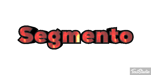 Segmento Text effect