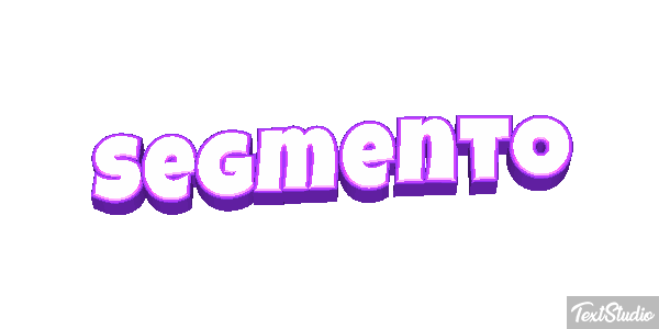 Segmento Text effect
