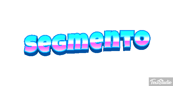 Segmento Text effect