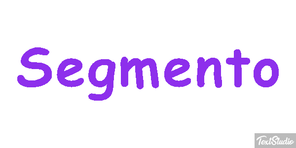 Segmento Text effect
