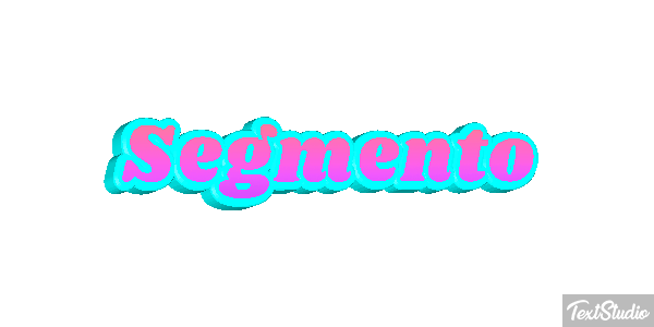 Segmento Text effect