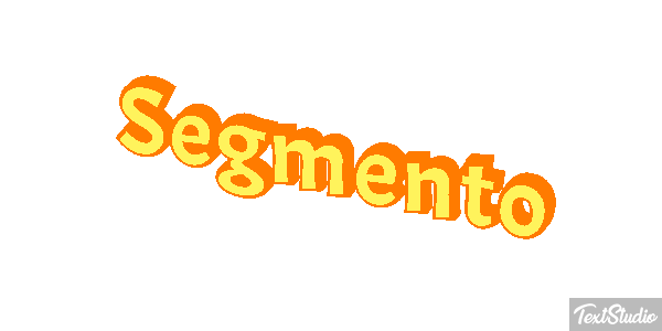 Segmento Text effect