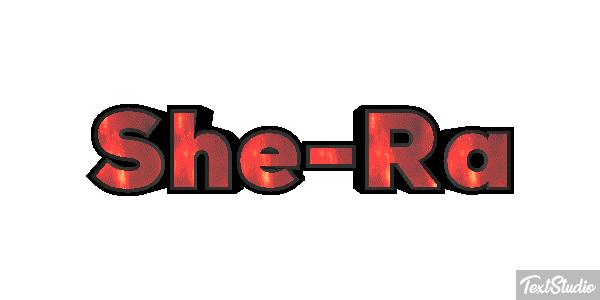 She-Ra Effet de texte