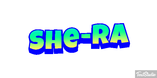She-Ra Effet de texte