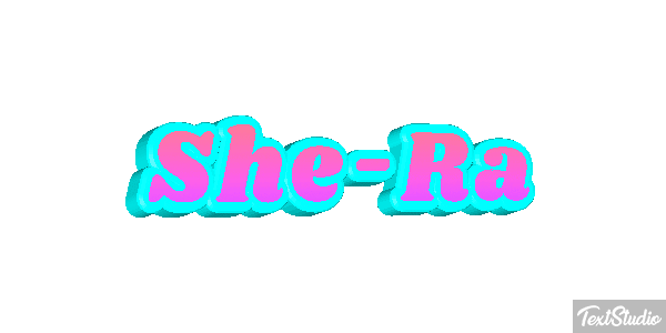 She-Ra Effet de texte