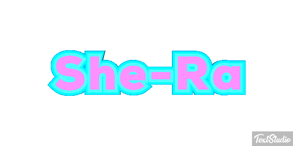 She-Ra Effet de texte