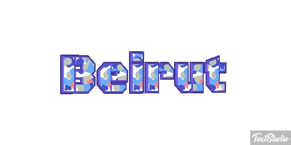 Beirut テキスト効果