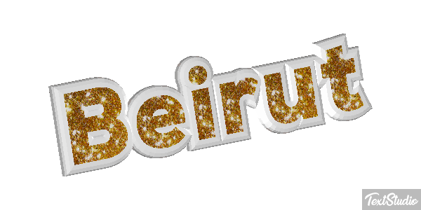 Beirut テキスト効果