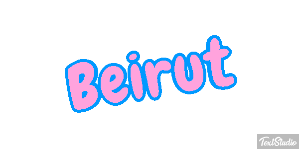 Beirut テキスト効果