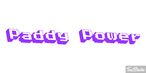 Paddy Power Effet de texte