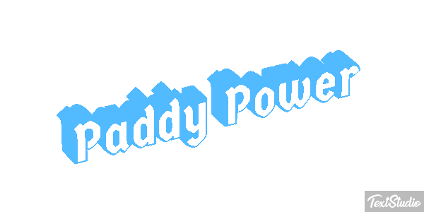 Paddy Power Effet de texte