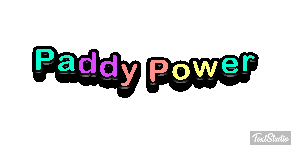 Paddy Power Effet de texte
