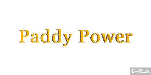 Paddy Power Effet de texte