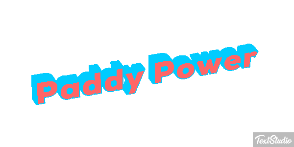 Paddy Power Effet de texte