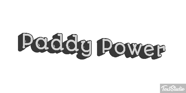 Paddy Power Effet de texte
