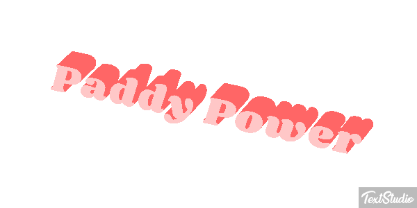 Paddy Power Effet de texte