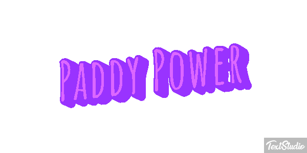 Paddy Power Effet de texte